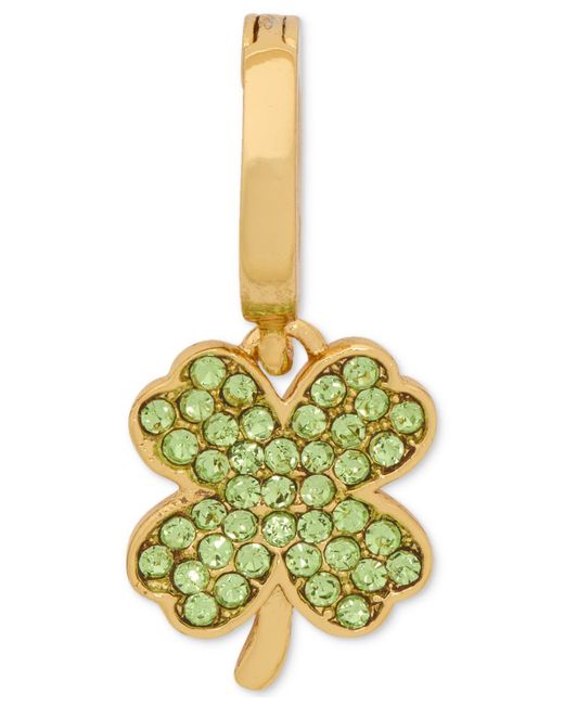 Kate Spade Green Pave Clover Charm