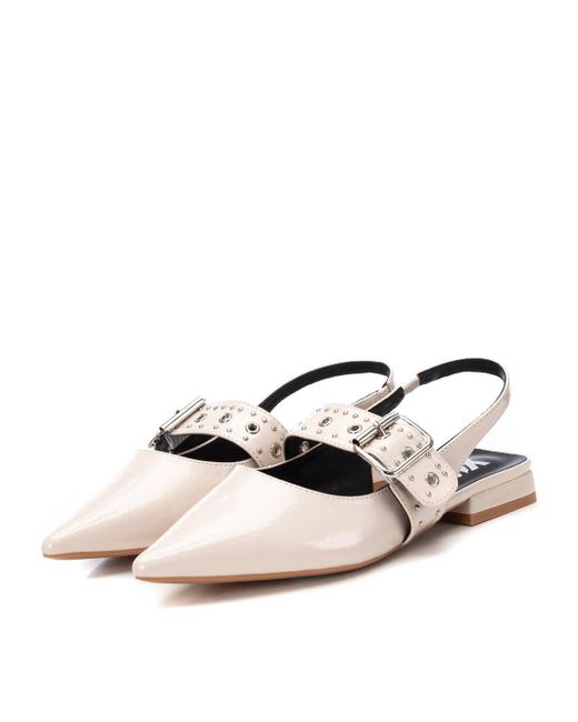 Xti Natural Wide Bucke Flats