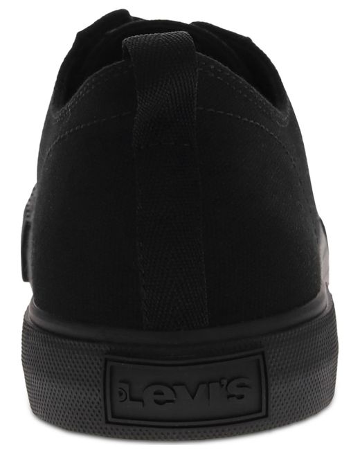 Levi's Black Anikin Canvas Sneaker for men