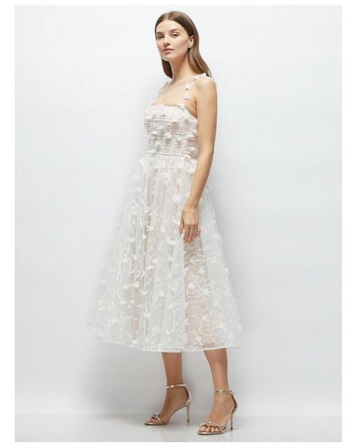 sachin and babi light blue dress Connected Women's Floral Semi-Formal Cocktail & Party Dresses main image 0