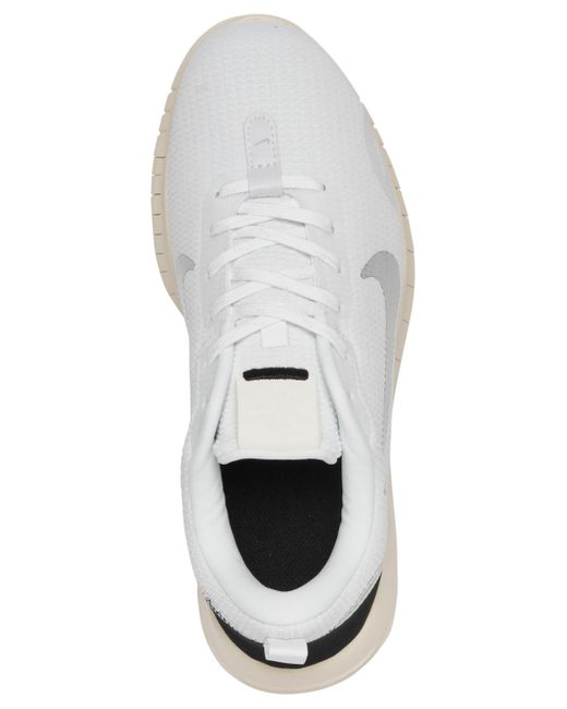 Nike White Flex Experience Run 12 Road Running Sneakers From Finish Line