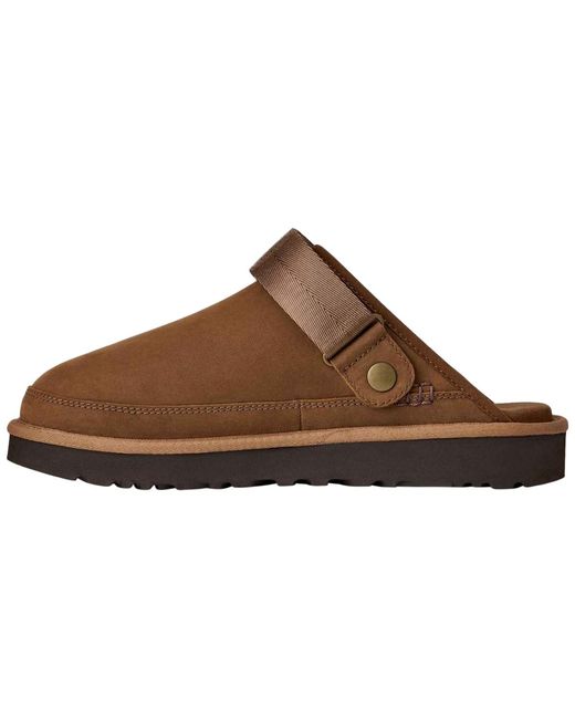 Ugg Brown Goldencoast Round-toe Clogs for men