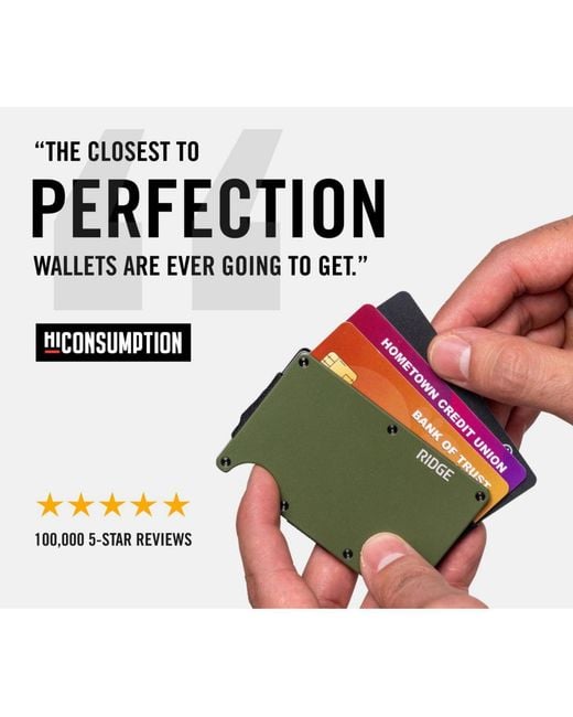 THE RIDGE Blue Ridge Wallet for men