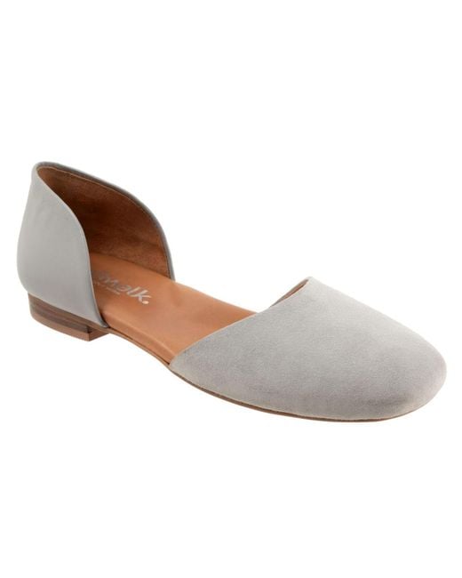 Softwalk® White Kamari Flat