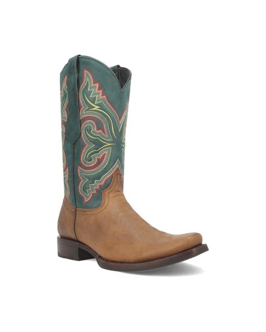 Dingo Blue True Grit Leather Boot for men