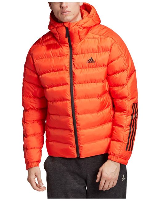 Adidas Orange Itavic 3-stripes Jacket 2.0 for men