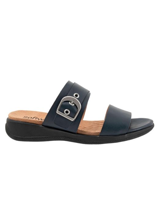 Softwalk® Blue Toki Sandal