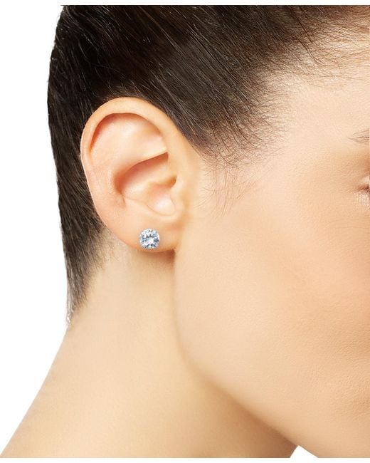 Macy's White 2-pc. Diamond Earrings Set