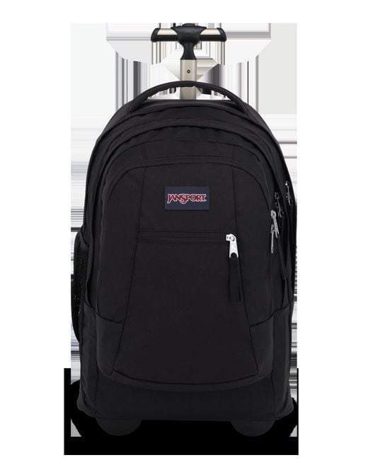 Jansport Black Driver 8 20" Rolling Backpack