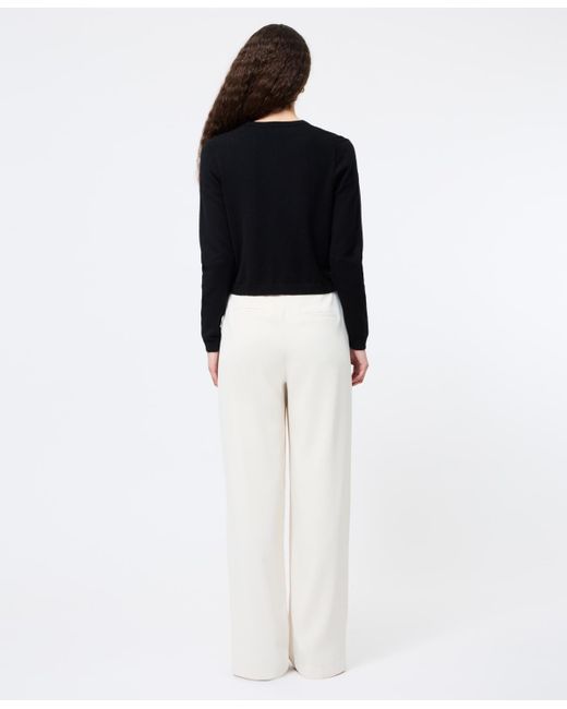 French Connection Black Cosysoft Fitted Cardigan Sweater