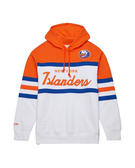 Mitchell & Ness Orange White for men