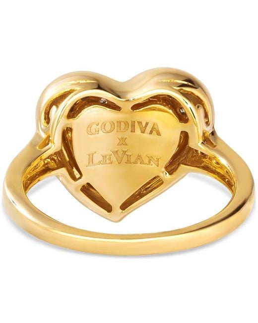 Le Vian Godiva X Chocolate Diamond Heart Ring (3/4 Ct. T.w. in Metallic