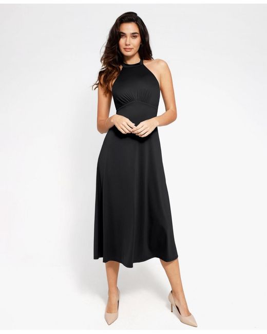 akira nini knit halter mini dress Rowane Knit Halter Mini Dress
