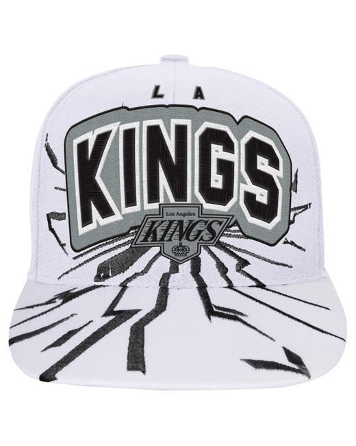 Mitchell & Ness White Big Boys And Girls Los Angeles Kings After Shock Snapback Hat
