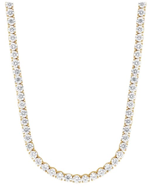 Badgley Mischka Metallic Lab Grown Diamond 18" Tennis Necklace (28-1/2 Ct. T.w.