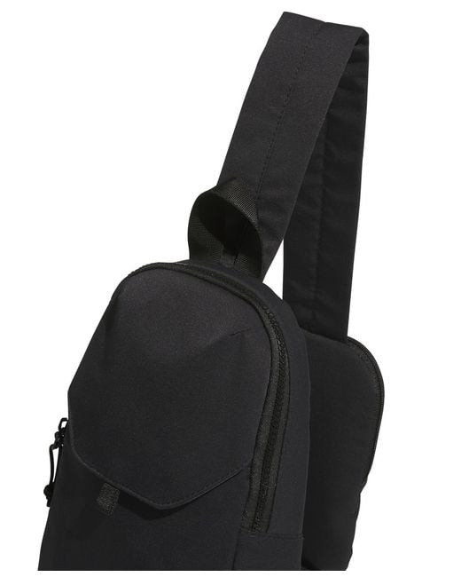 Adidas Black Essentials 3 Lightweight Sling Bag for men