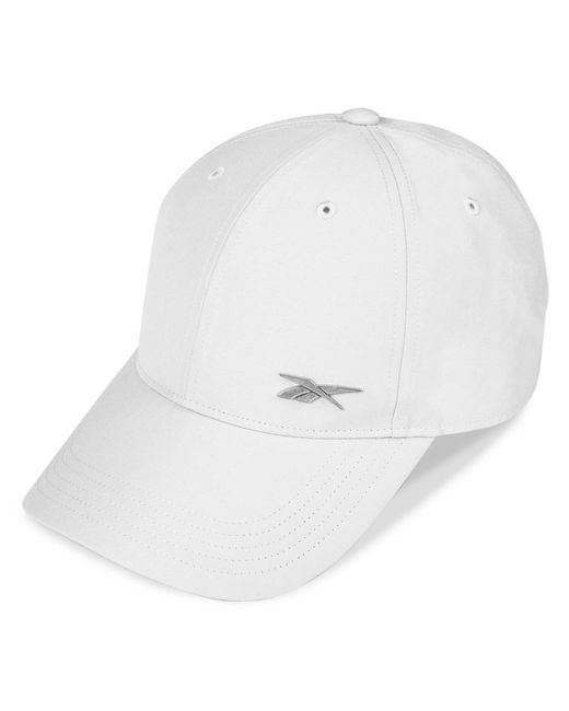 Reebok White Badge Logo Cap for men