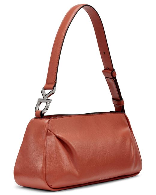 Calvin Klein Red Tina Small Shoulder Bag