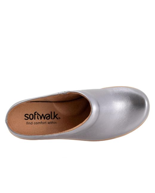 Softwalk® White Madison Clog