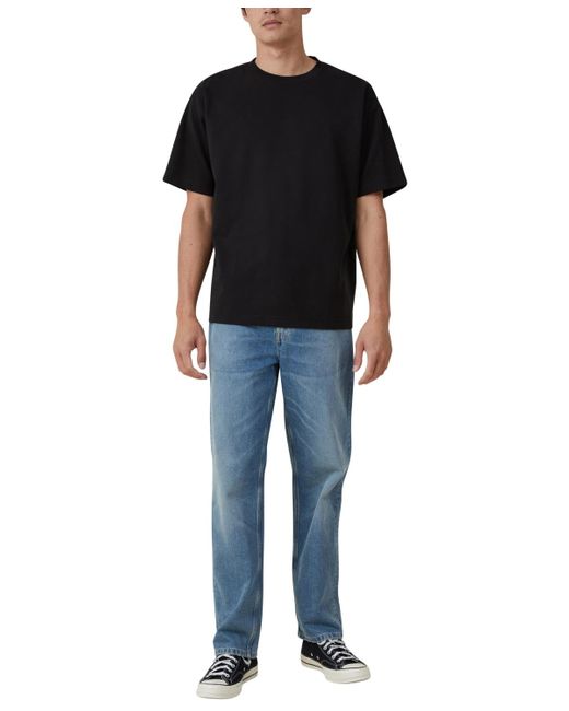 Cotton On Black Hyperweave T-shirt for men