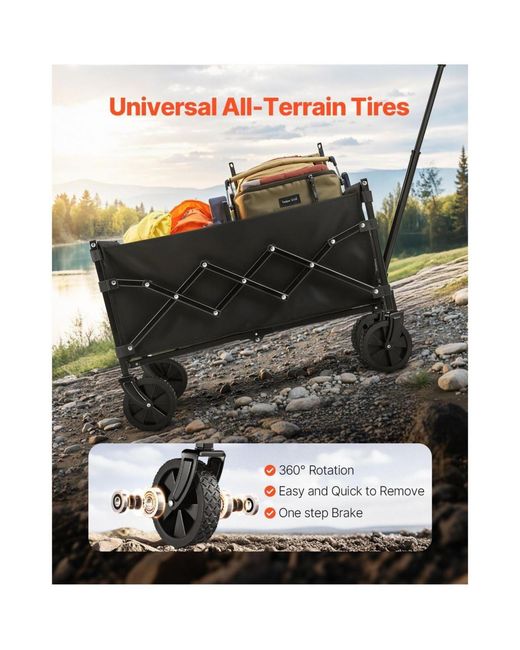 Mountaintop Green Collapsible Wagon Carts
