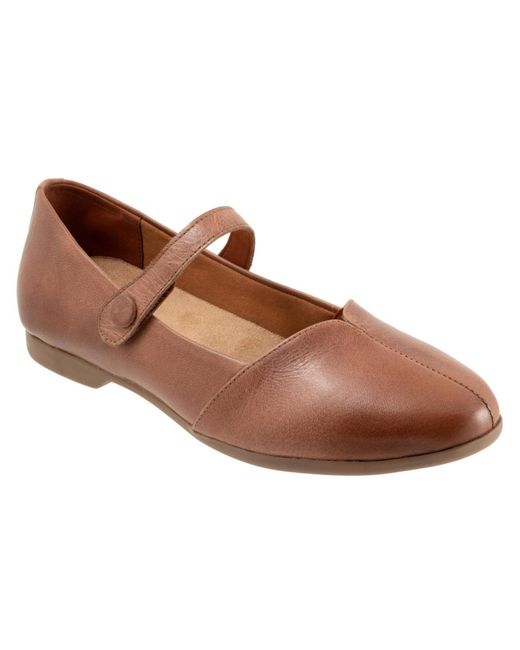 Trotters Brown Irene Flat