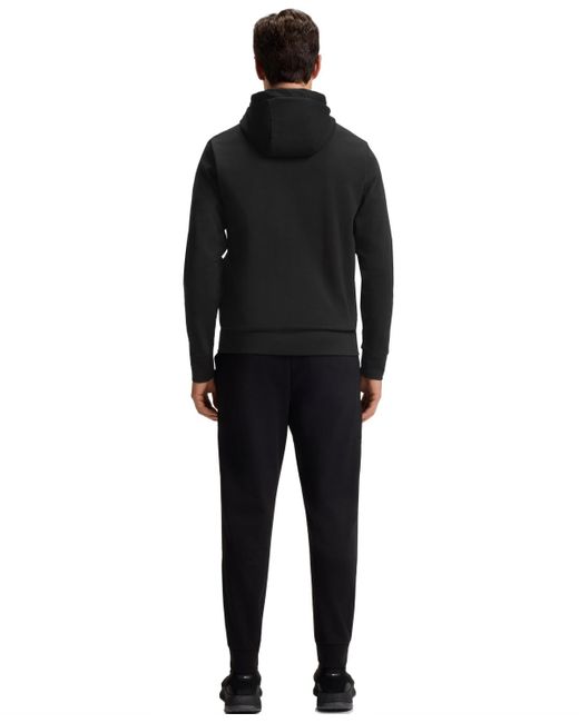 Boss Black Boss By Cotton-blend Relaxed-fit Hoodie for men