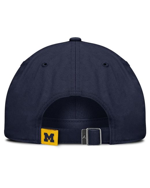 Nike Blue And Michigan Wolverines Local Club Adjustable Hat