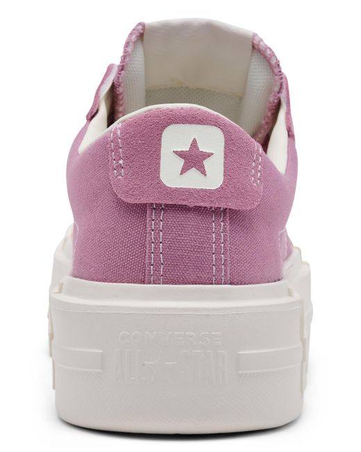 Converse Pink Chuck Taylor All Star Cruise Casual Sneakers From Finish Line