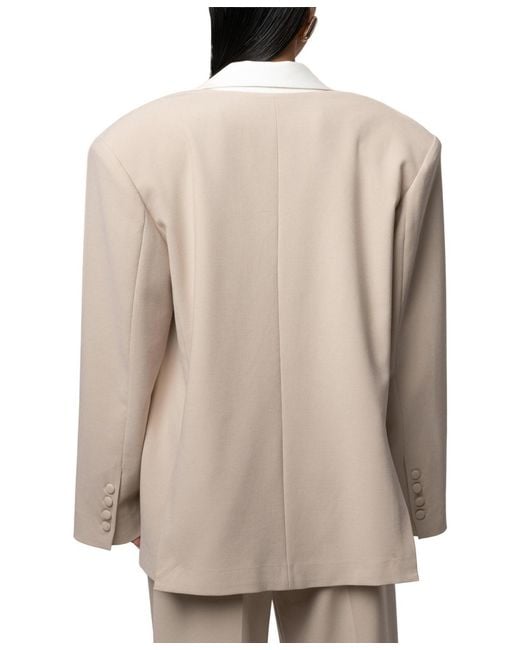 JLUXLABEL Natural Command Oversized Blazer