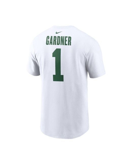 Men's Nike Ahmad Sauce Gardner Green New York Jets Player Game Jersey 