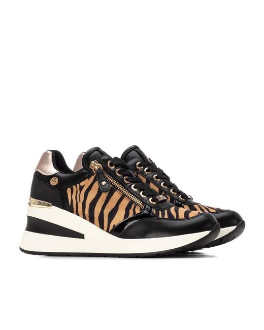 Xti Black Multicolor Sneakers
