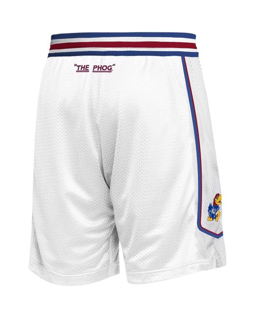 Adidas Blue Kansas Jayhawks Swingman Replica Basketball Shorts for men