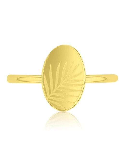 Roxy Waterproof Yellow Leaves Ring