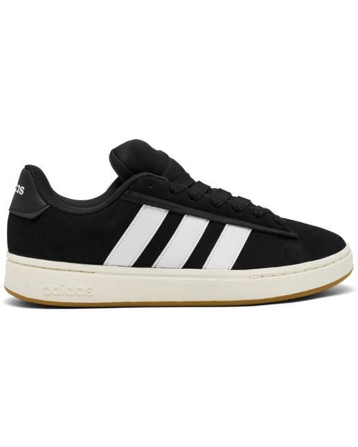 Adidas Black Grand Court Alpha 00s Casual Sneakers From Finish Line for men