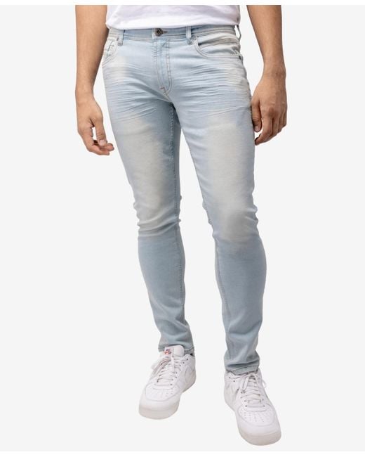 Xray Jeans Blue X-ray Skinny Fit Jeans for men