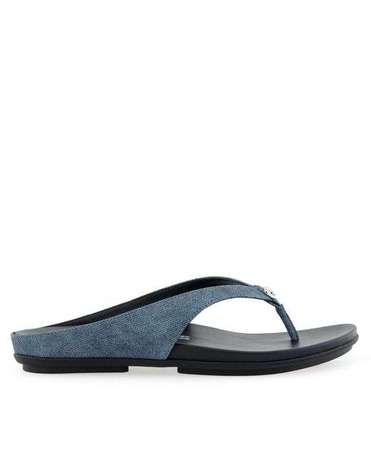 Aerosoles Blue Fisher Round Toe Thong Sandals