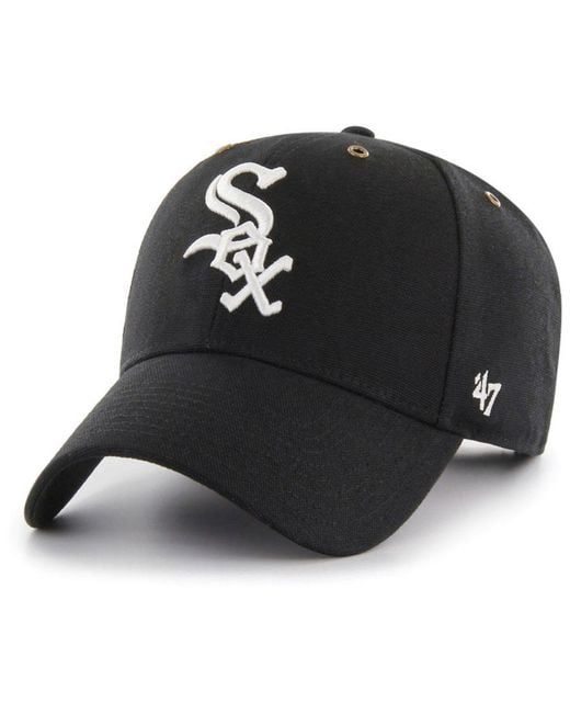 47 Brand Black Chicago White Sox Carhartt Mvp Cap for men