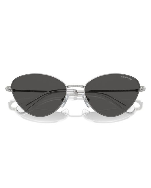 Swarovski Metallic Sunglasses