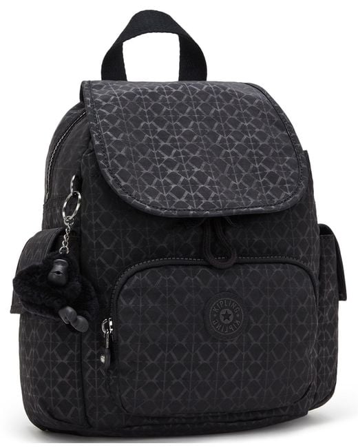 Kipling Black City Pack Mini Nylon Backpack
