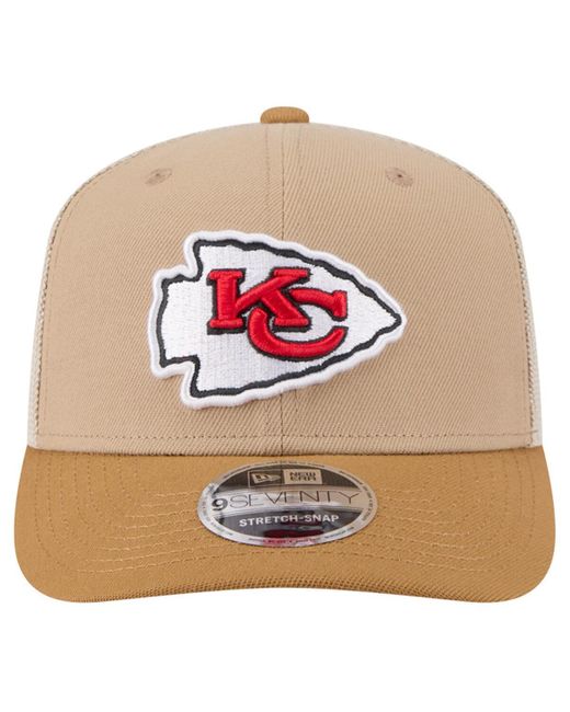 KTZ Pink Â Kansas City Chiefs Two-tone Trucker 9seventy Adjustable Hat for men