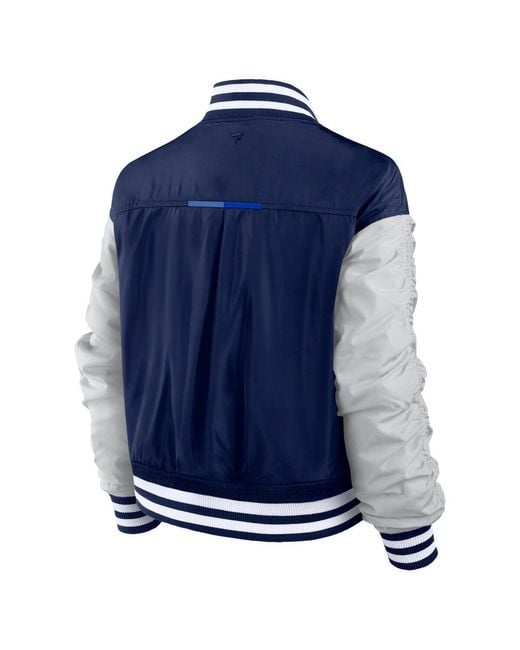 Fanatics Blue Seattle Seahawks Elements Wave Full-snap Jacket