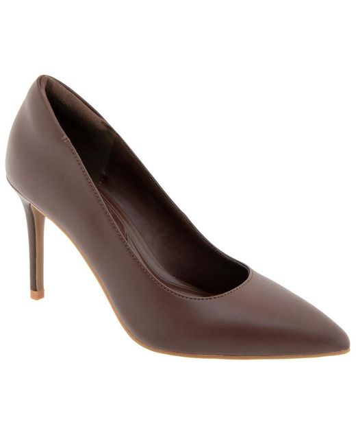 BCBGeneration Brown Bissha-c Pointed Toe Pump
