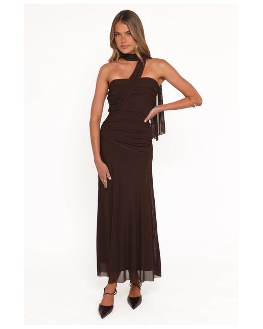 plus size party wear dress for women Black Pleated Long Sleeve Dress For Party Wear Plus Size Women