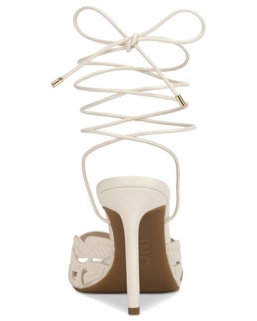 INC International Concepts Hassana Strappy Lace-up Dress Sandals in White | Lyst INC International Concepts Hassana Strappy Lace-up Dress Sandals in White | Lyst