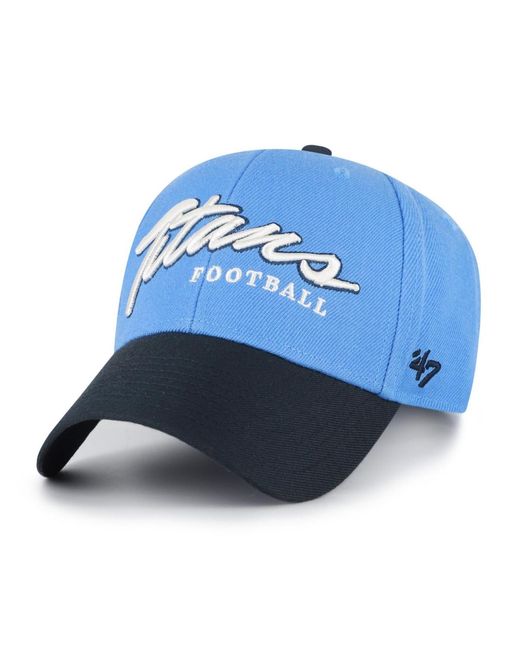 '47 Blue Tennessee Titans Throwback Mvp Adjustable Hat for men