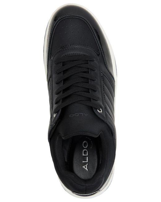 ALDO Black Mauro Lace Up Sneaker for men