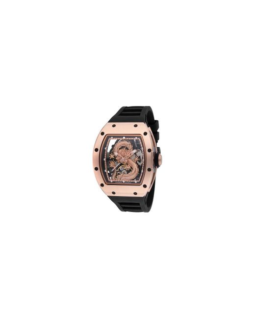 INVICTA WATCH Black 49014 S1 Rally Automatic 3 Hand White Dial Watch for men