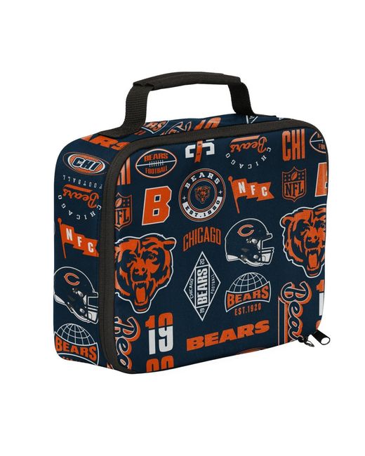Outerstuff Blue Chicago Bears Backpack And Lunchbox Set