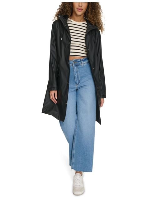 Levi's Black Raglan Sleeve Rain Collar Jacket